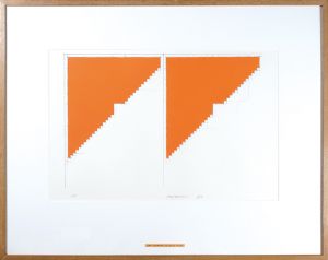 高松次郎「平面上の平面」