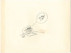 Oba Hiroshi / 自筆画稿