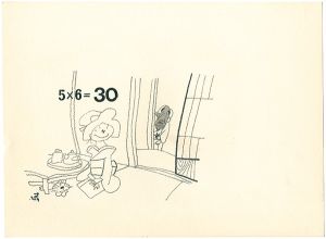 Oba Hiroshi / 自筆画稿