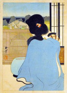 戸張孤雁「小田原妓楼」