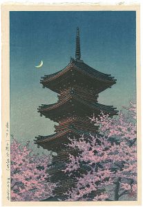 春の夕（上野東照宮）