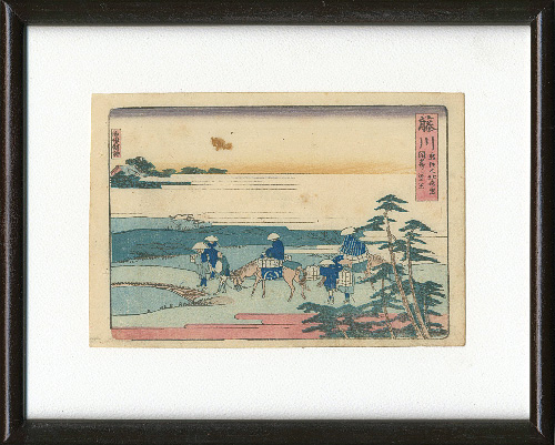 Hokusai “The Fifty-three stations of the Tokaido / Fujikawa”