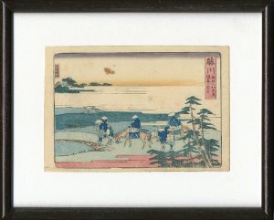 Hokusai / The Fifty-three stations of the Tokaido / Fujikawa [東海道五十三次　藤川]