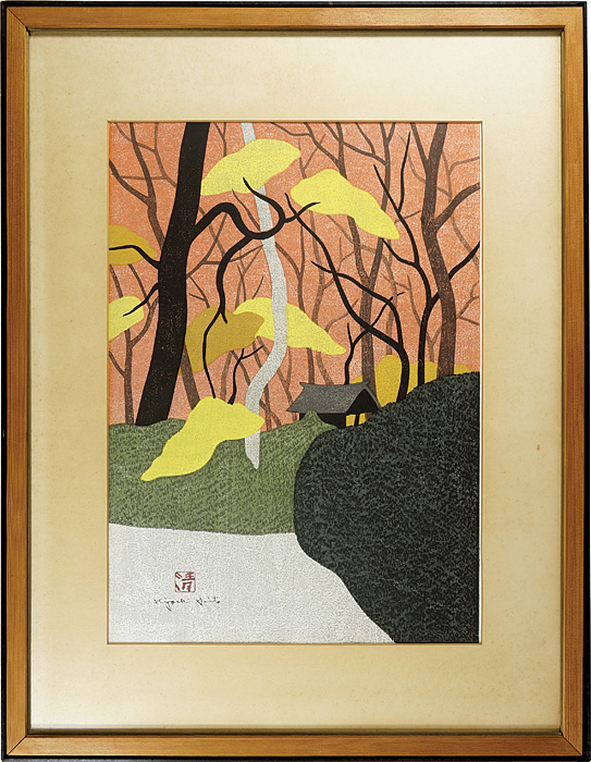 Saito Kiyoshi “Autumn in Saga : Kyoto ”