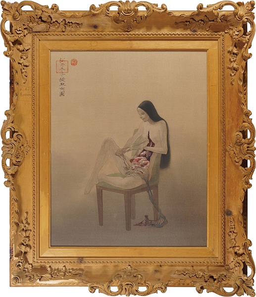 Matsui Fuyuko “String Figuring Woman”