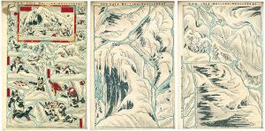 Maki Kinnosuke / 青森軍隊雪中行軍遭難之場組上ケ [青森軍隊雪中行軍遭難之場組上ケ]
