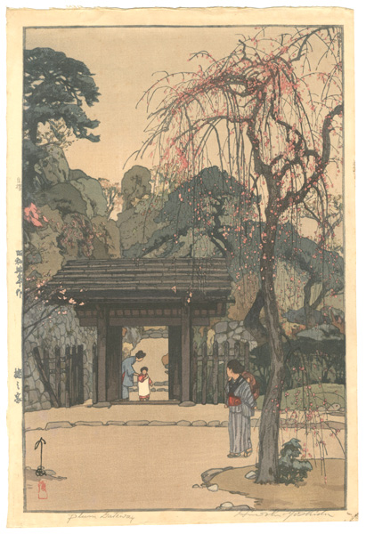 Yoshida Hiroshi “Plum Gateway”