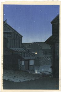 東海道風景選集　名古屋　堀川