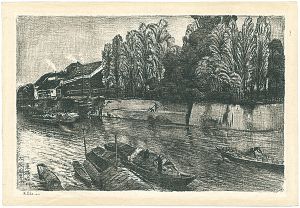 Oda Kazuma / Sight in Osaka / Toyoko, Horikawa River 