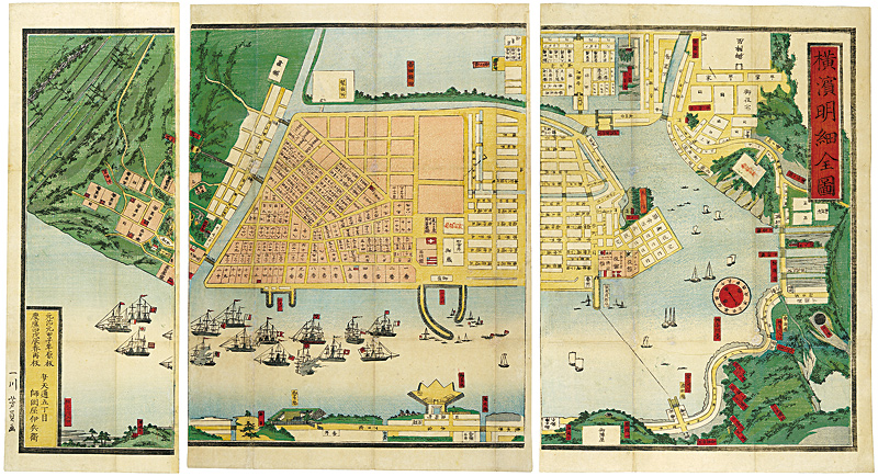 Yoshikazu “Detailed Map of Yokohama”