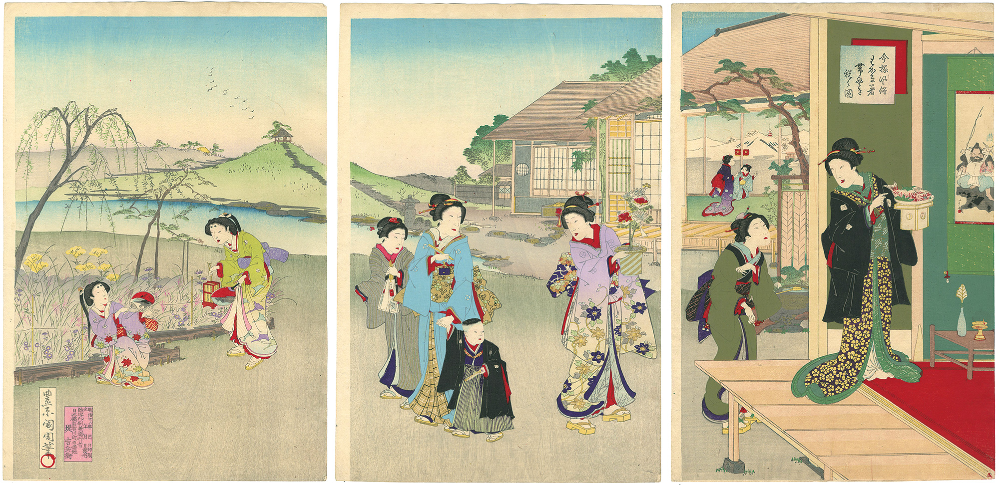 Kunichika “Modern Customs”