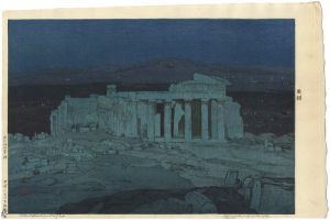 The Acropolis Ruins at Night