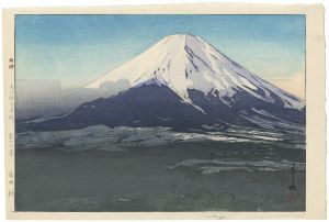 冨士拾景　吉田村