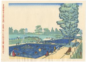 大東京十二景の内　八月　豊島園の夏（板橋区）