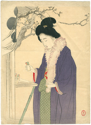 Mizuno Toshikata “Kuchi-e Print”