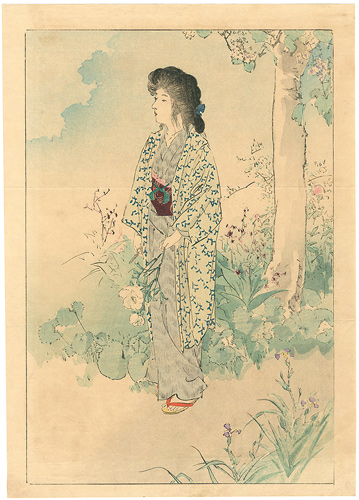 Kaburaki Kiyokata “Kuchi-e Print”