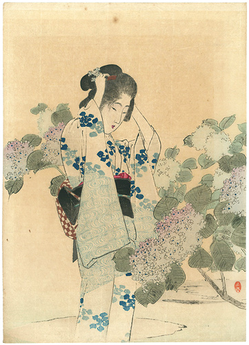 Tsutsui Toshimine “Kuchi-e Print”