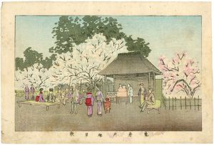 True Pictures of Famous Places of Tokyo / A Plum-Garden in Kameido