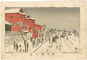 True Pictures of Famous Places of Tokyo / Kuramae Street in Asakusa