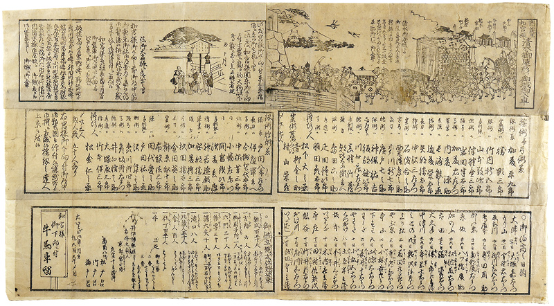 Unknown “内親王和宮様清水御屋形ヨリ御城御入車”