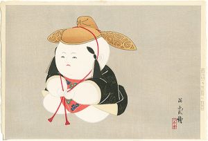Nishizawa Tekiho / 御所人形　金冠童子
