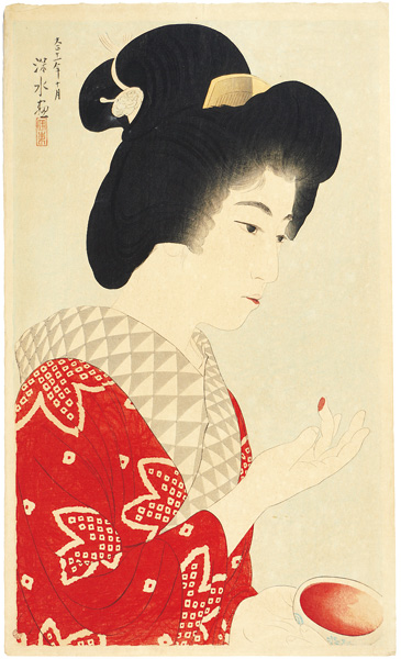 Ito Shinsui “New 12 Images of Modern Beauties / Rouge”
