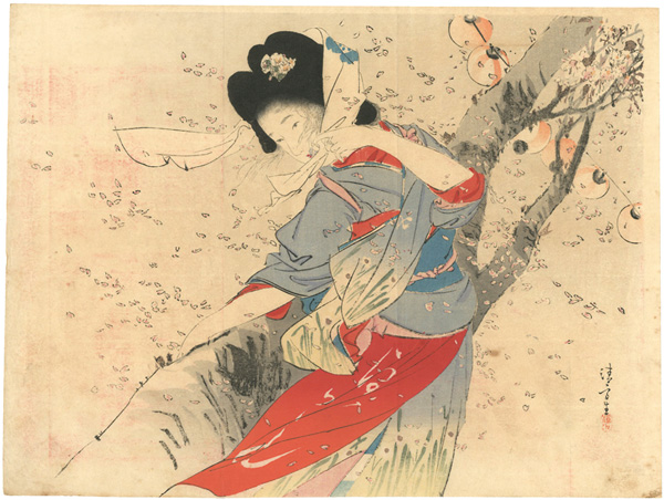 Kaburaki Kiyokata “Kuchi-e Print”