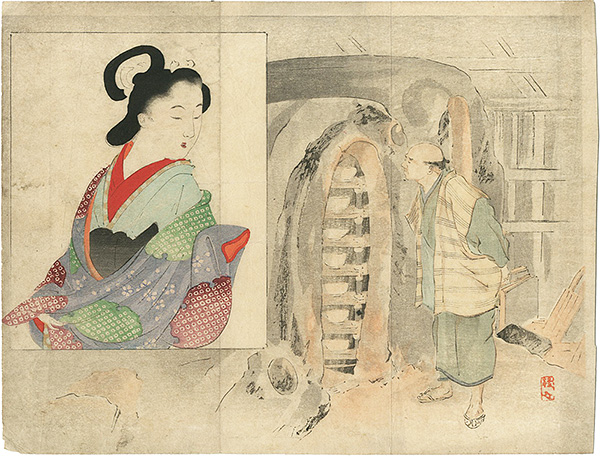 Takeuchi Keisyu “Kuchi-e Print”