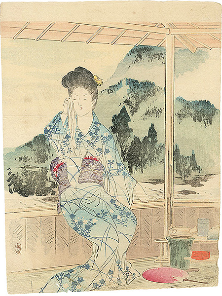 Mishima Shoso “Kuchi-e Print”