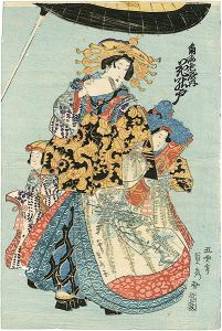 角海老屋内　花の戸
