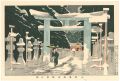 Snowing at Tosho-gu, Ueno【Repr......