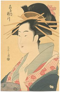 Eishi / Ougiya Takigawa【Reproduction】 [扇屋内瀧川【復刻版】]