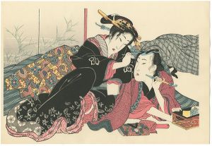 Eisen / The smoothing the hair【Reproduction】 [あぶな絵 なでつけ髪【復刻版】]
