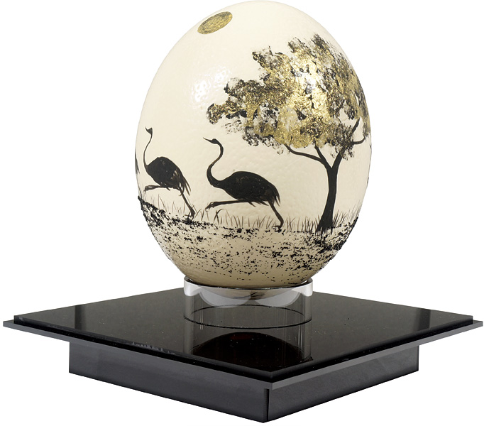 福井江太郎「駝鳥の卵」