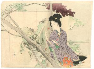 Tsutsui Toshimine / Kuchi-e Print