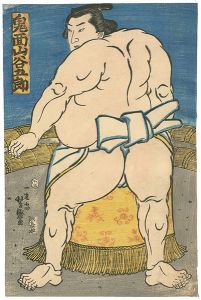 Yoshimori / Sumo-e : Kimenzan Tanigoro [相撲絵　鬼面山谷五郎]