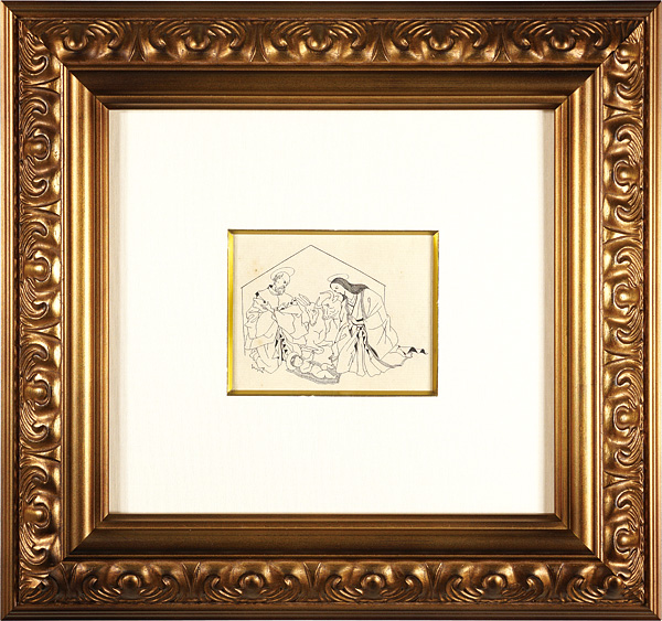 Fujita Tsuguharu (Leonard Foujita) “Nativite”
