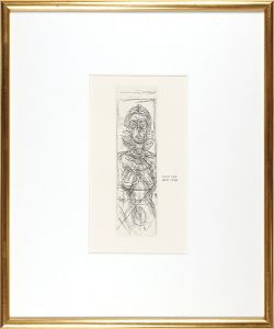 Alberto Giacometti / Front of Annette