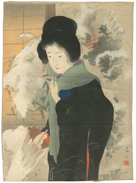 Kaburaki Kiyokata “Kuchi-e Print”
