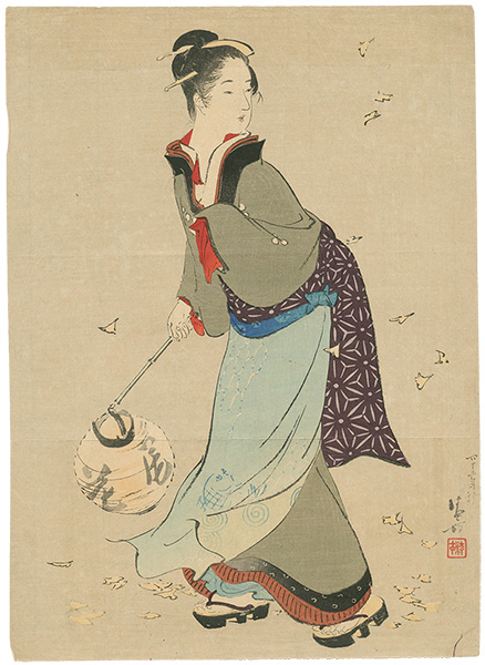Kaburaki Kiyokata “Kuchi-e Print”