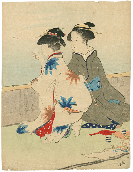 Kaburaki Kiyokata “Kuchi-e Print”