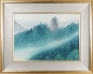 東山魁夷「山雲去来」