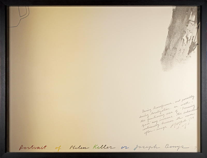 Arakawa Shusaku “Portrait of Helen Keller or Joseph Beuys”