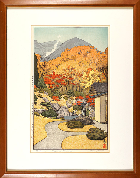 Yoshida Toshi “Autumn in Hakone Museum”