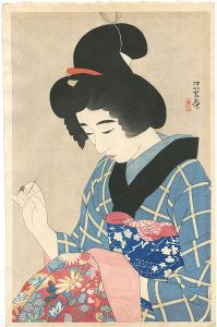 Ito Shinsui / Modern Beauties First Series / A neck piece