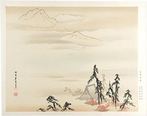 Kano Hogai / 東山眺望図