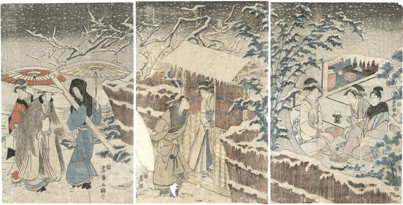 Toyokuni I “In the Snow”
