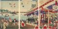 Horse Racing at Ueno, Shinobaz......