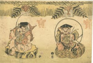 Unknown / Ebisu & Daikoku (tentative title) [恵比寿・大黒の図（仮題）]