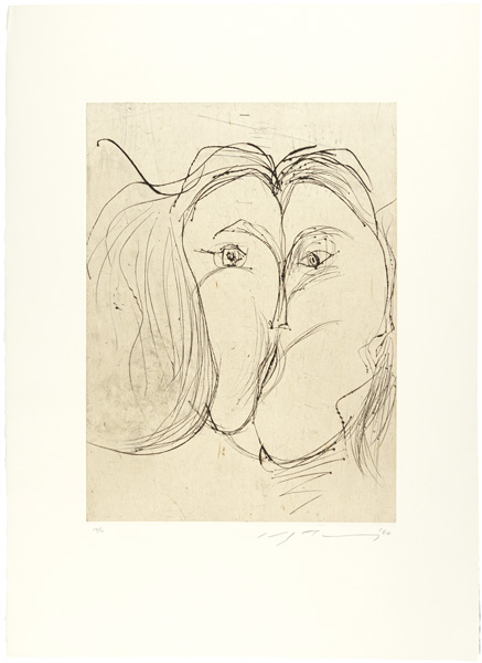 Ikeda Masuo “Woman in the Face (8)”